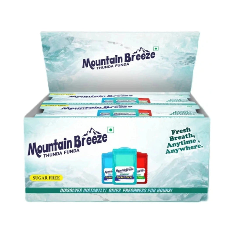 شرائط Mountain Breeze Coolmint – 24 شريطة