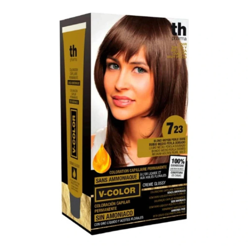 Th-Pharma Th-Vitalia Color N° 7.23 Blond Moyen Perle Doré