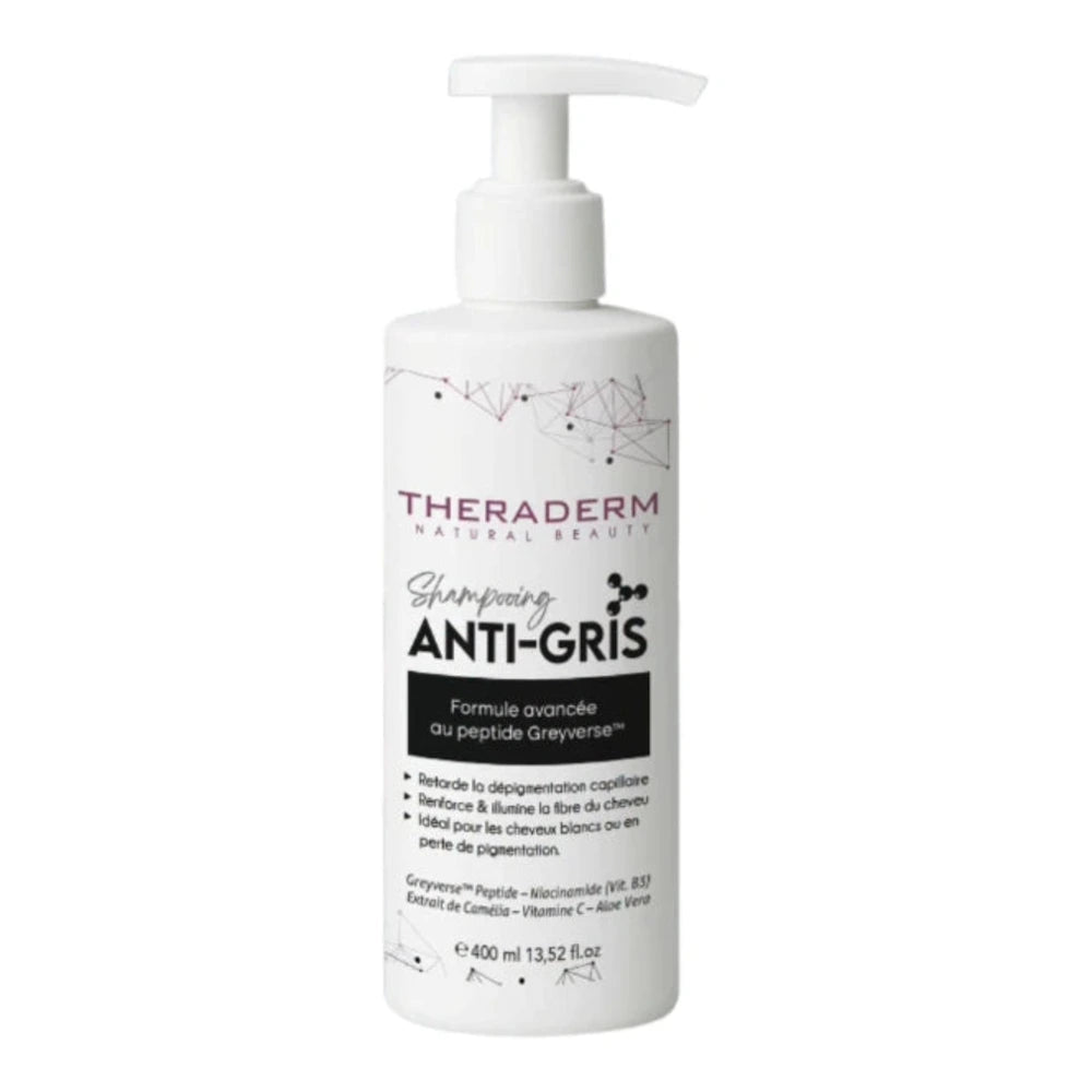 Theraderm shampooing anti-gris 400 ml – flacon