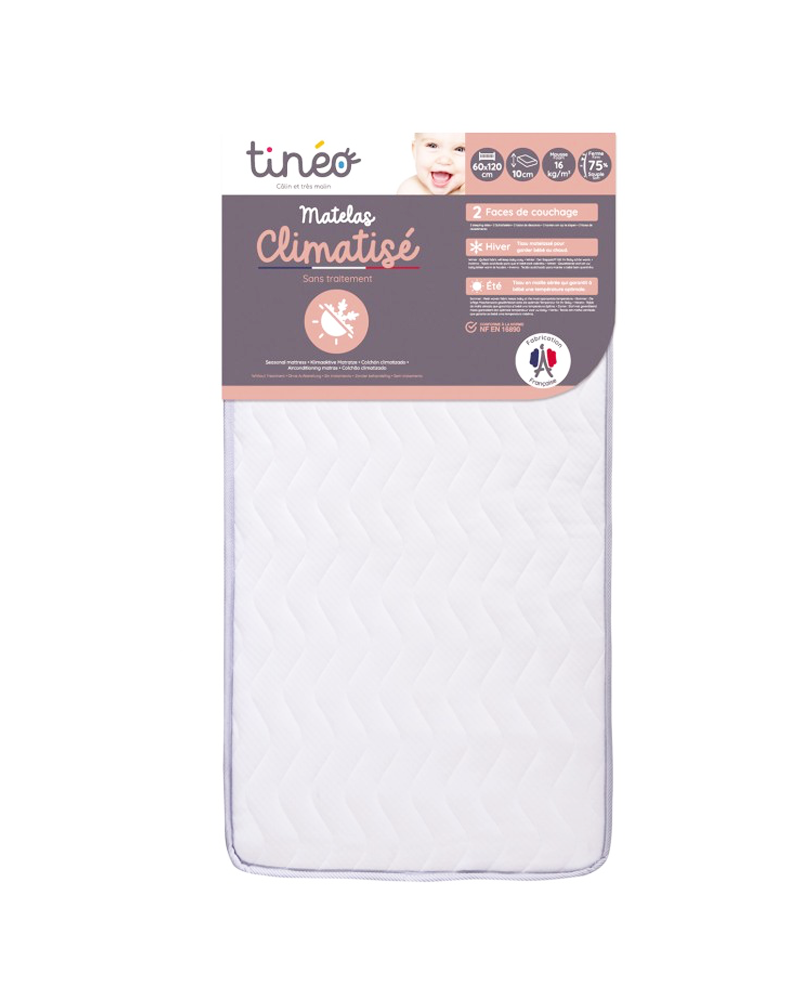 Tinéo Air-Conditioned Baby Mattress 60x120cm