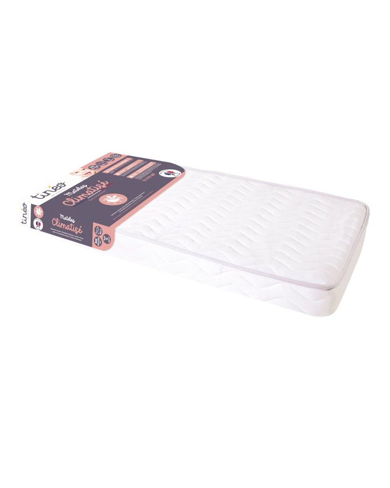 Tinéo Matelas bébé Climatisé 60x120cm