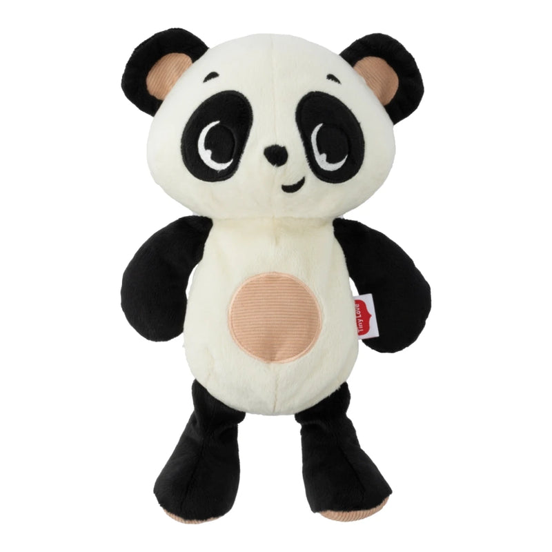 Tiny Love دمية الباندا المضيئة Snuggly Buddy Black & White