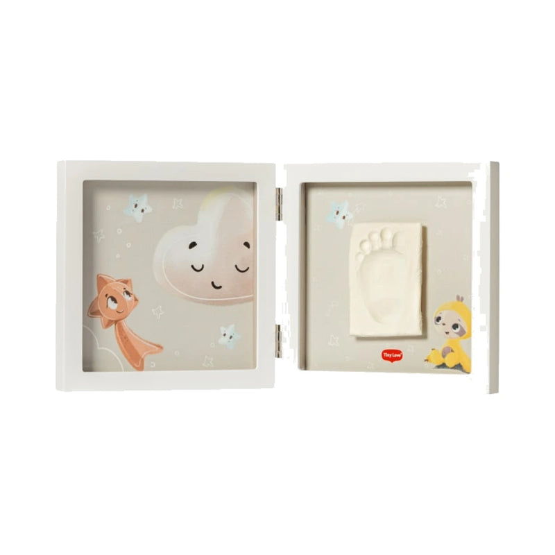 Tiny Love إطار البصمة البسيط Tiny Creations - أبيض