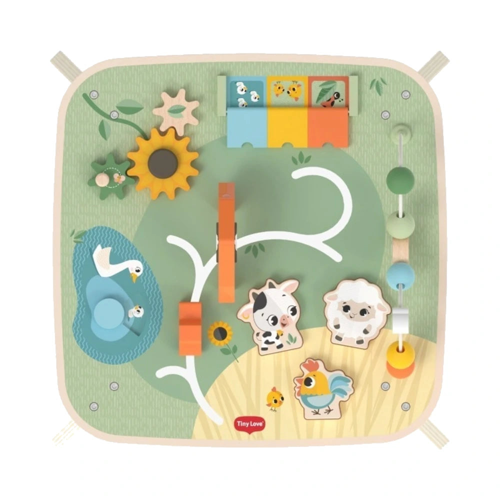 Tiny Love Table d'Activités en Bois Farmers Funday