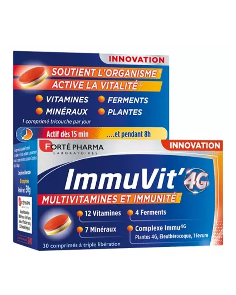 Forte Pharma ImmuVit' 4G - 30 Comprimés