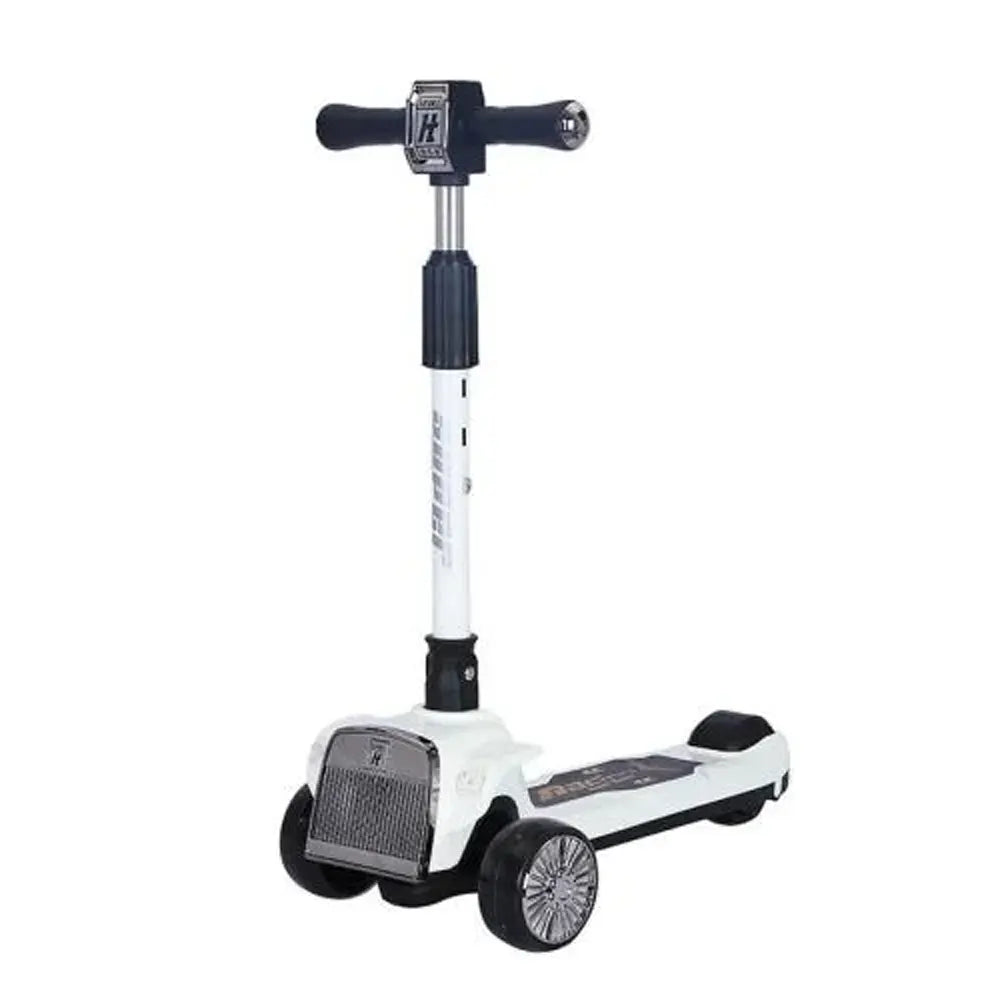 Trottinette Enfant à 3 Roues – Blanc et Argenté