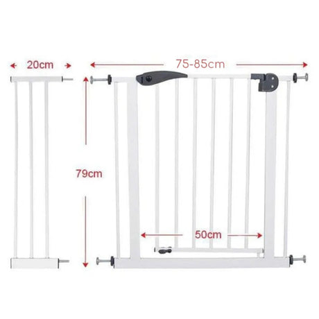 Bebesafe Extension 20 cm pour Barrière de Sécurité