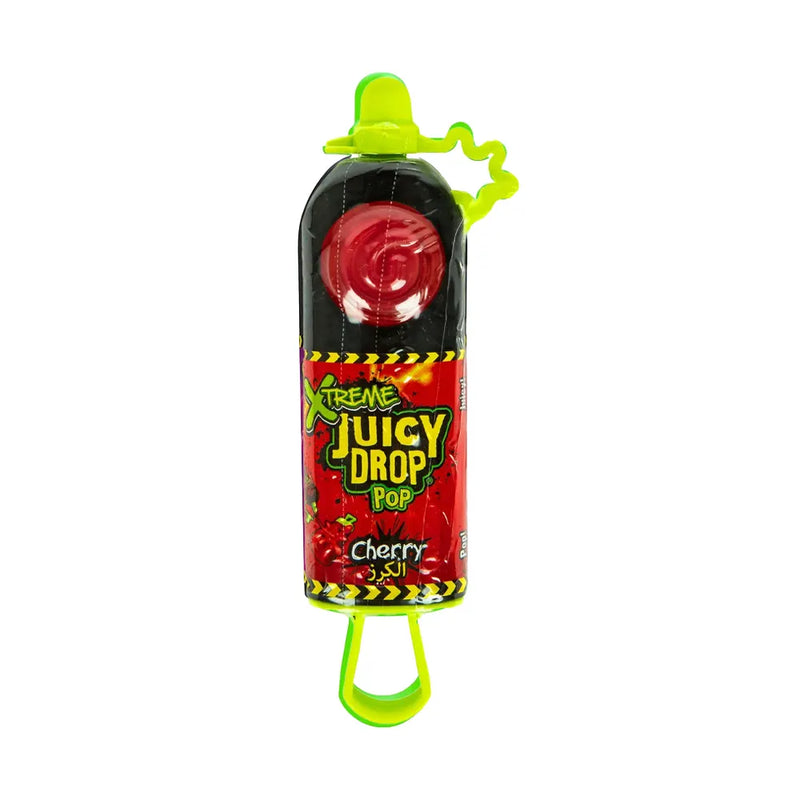 Bazooka Candy Brands Xtreme Juicy Drop Pop 26g - Sabor a cereza