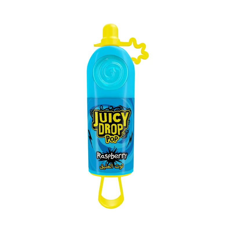Bazooka Candy Brands Juicy Drop Pop 26g - Sabor frambuesa