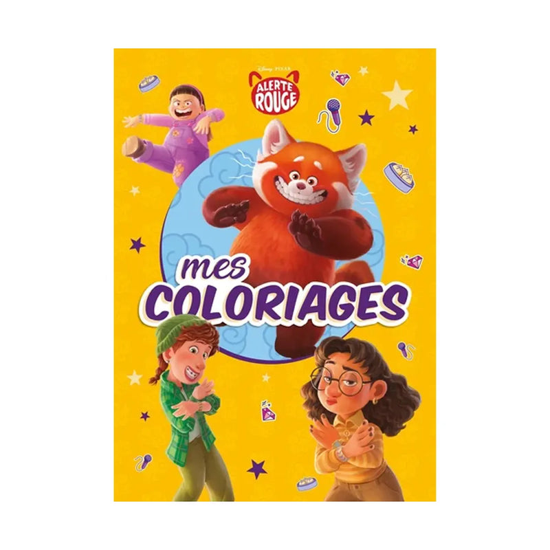 Hachette Mi libro para colorear - Alerta roja