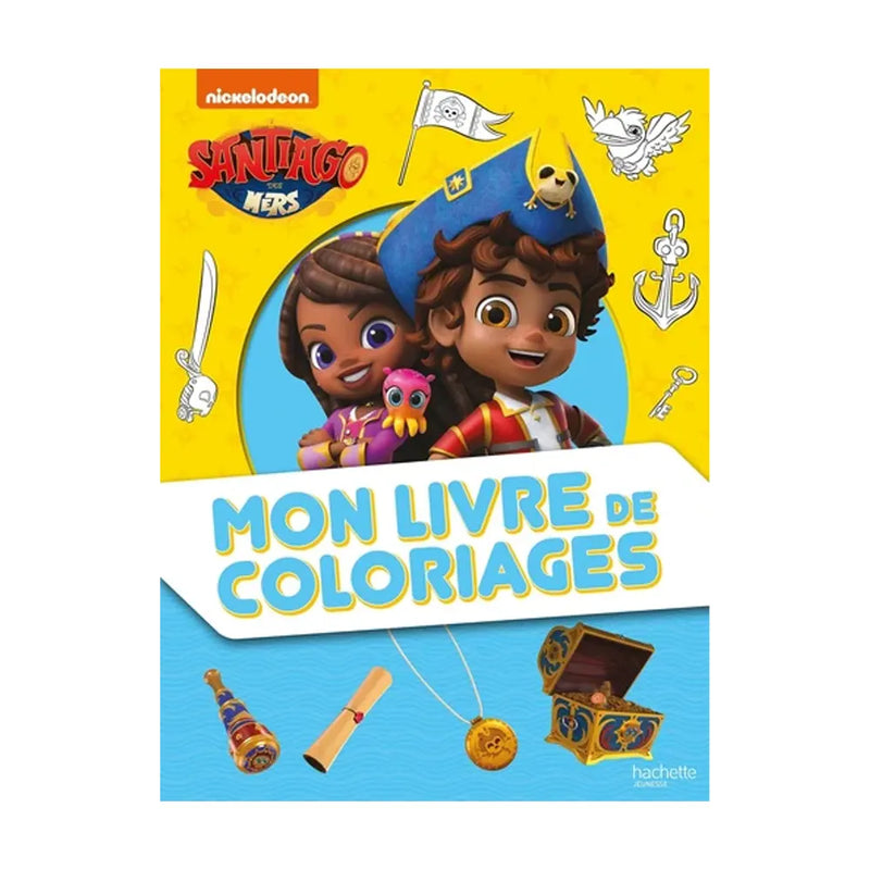 Hachette Mi libro para colorear – Santiago de los Mares