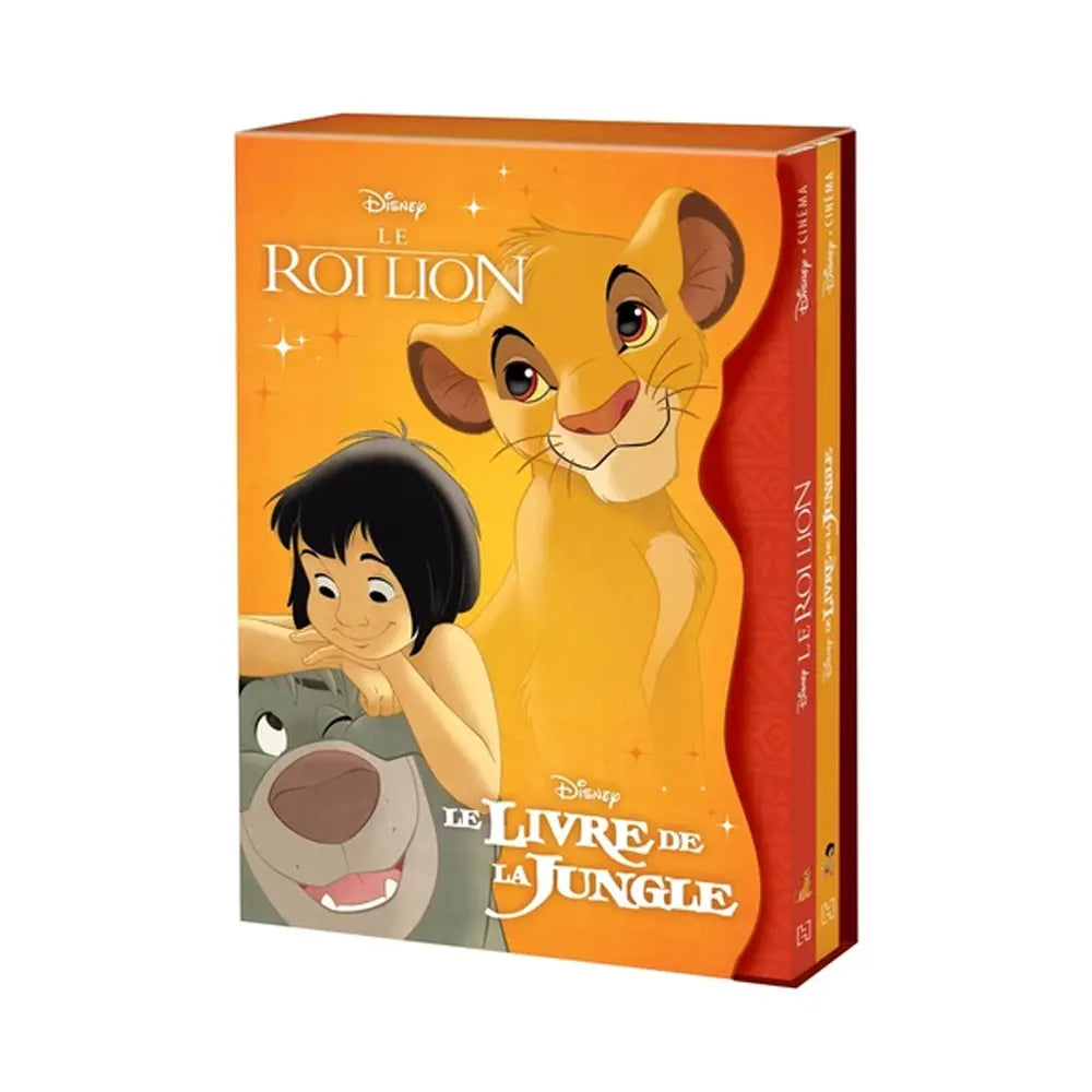 Hachette Coffret Disney Cinéma – Le Roi Lion & Le Livre de la Jungle 