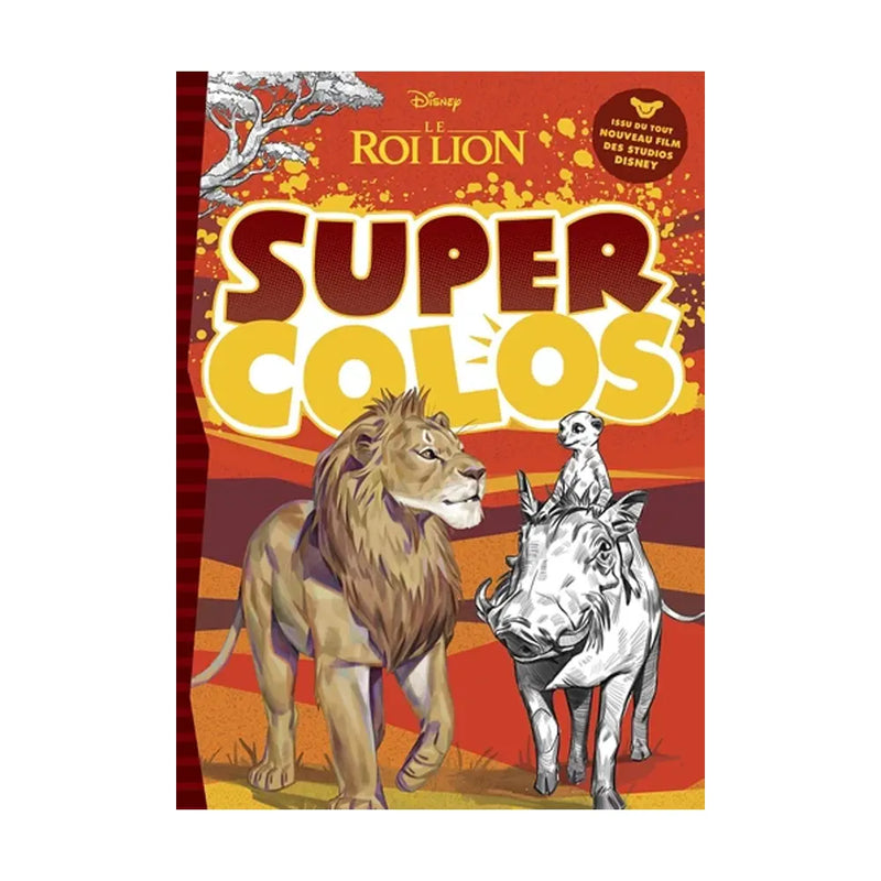 Hachette Super Coloring Pages - The Lion King