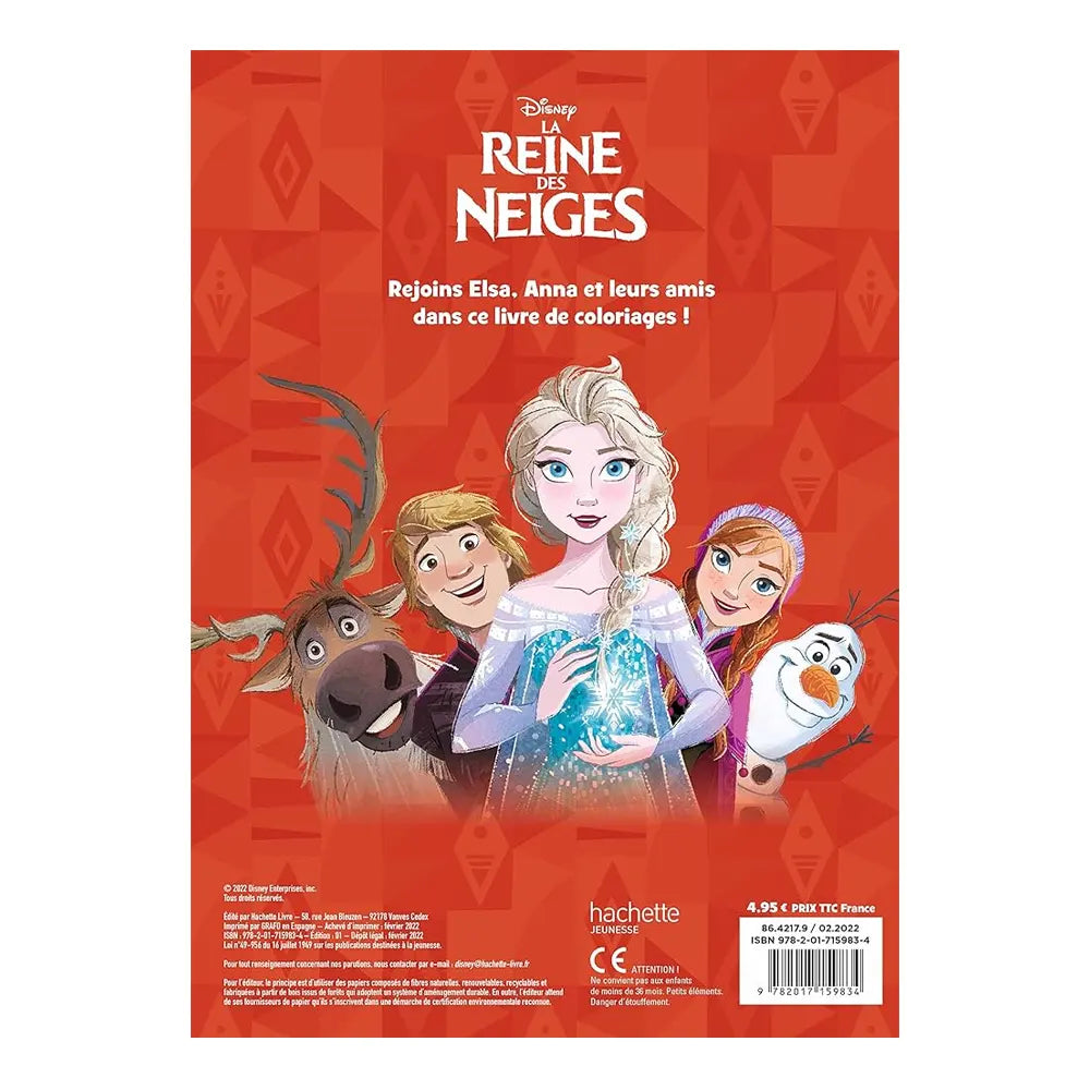 Hachette Drôles de colos La Reine des Neiges