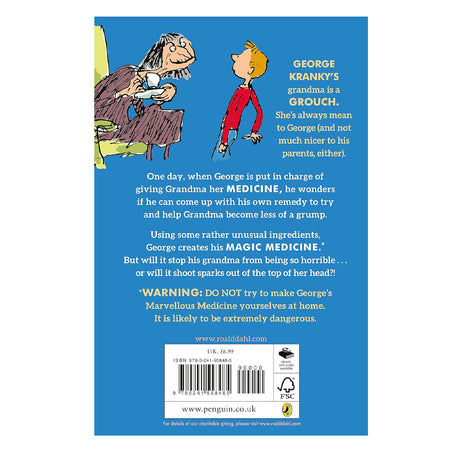 Livre George's Marvellous Medicine en Anglais