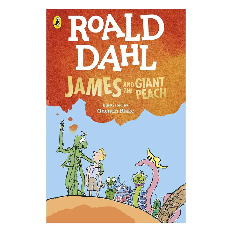 Libro James y el gran melocotón en inglés