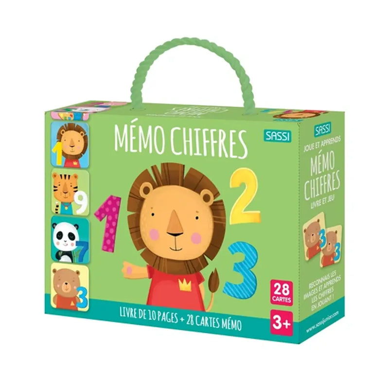Sassi Mega Memo Book y 60 tarjetas Memo - 3A+