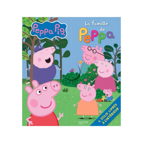 Hachette Coffret de 6 Albums – La Famille de Peppa