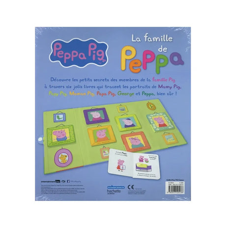 Hachette Coffret de 6 Albums – La Famille de Peppa