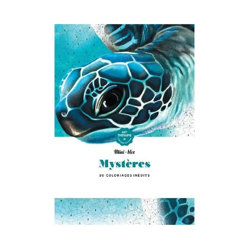 Hachette Mini Art Therapy Block – Mysteries – 50 Coloring Pages
