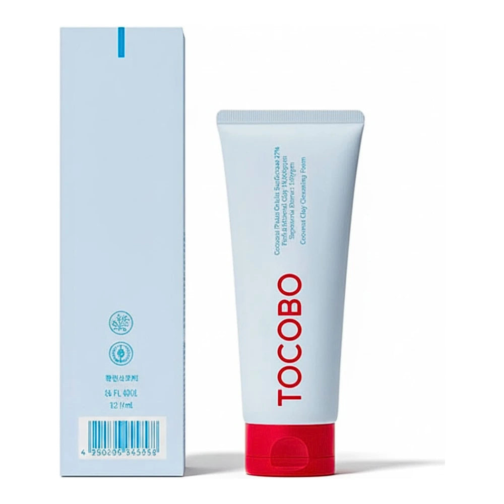 Tocobo Coconut Clay Cleansing Foam mousse nettoyante 150 ml – tube