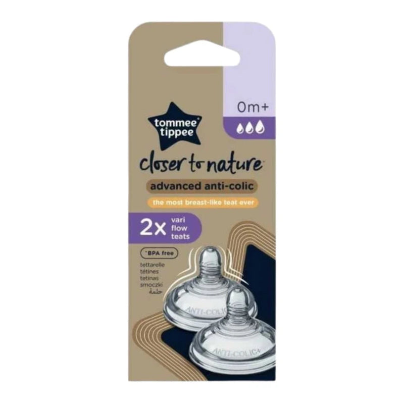 Tommee Tippee 2 Fast Flow Advanced Anti-Colic Teats