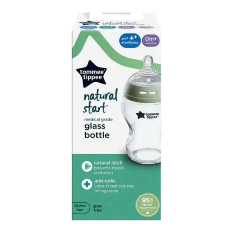 Tomme Tippee Biberon Verre Natural Start 250ml