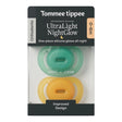 Tommee Tippee lot de 2 sucettes Night Glow 0-6 mois