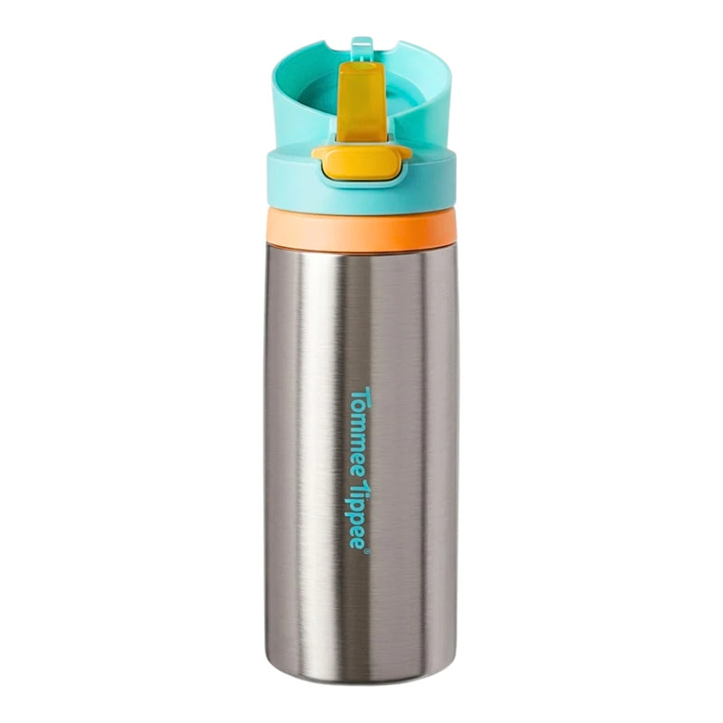 Tommee Tippee Insulated Stainless Steel Straw Bottle 24m+ 500ml Unisex