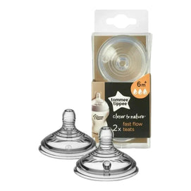 Tommee Tippee Closer to Nature Tétines Débit Rapide – lot de 2
