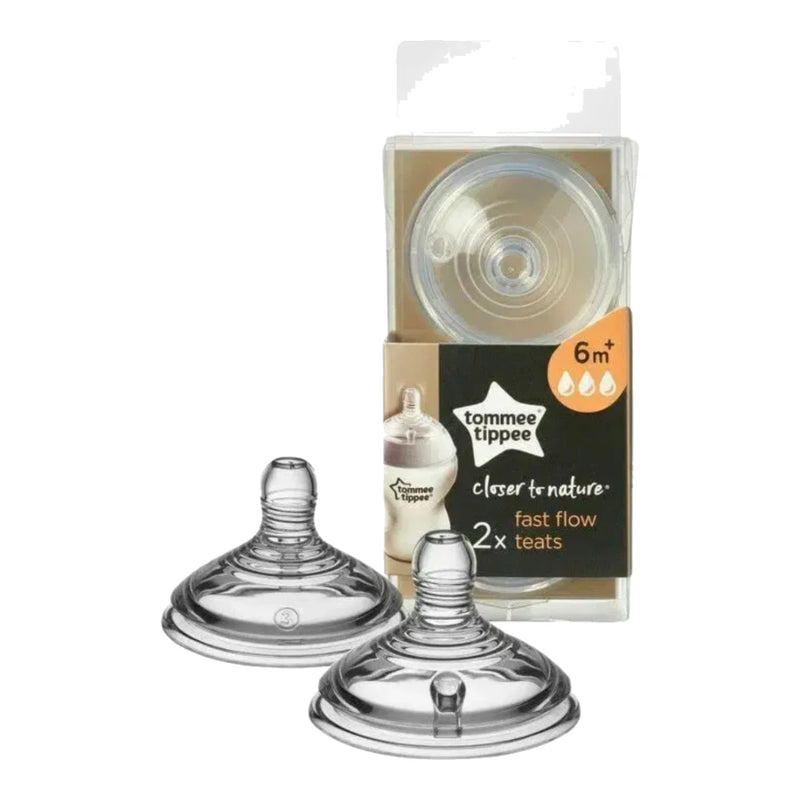 Tommee Tippee حلمتان Closer to Nature بتدفق سريع