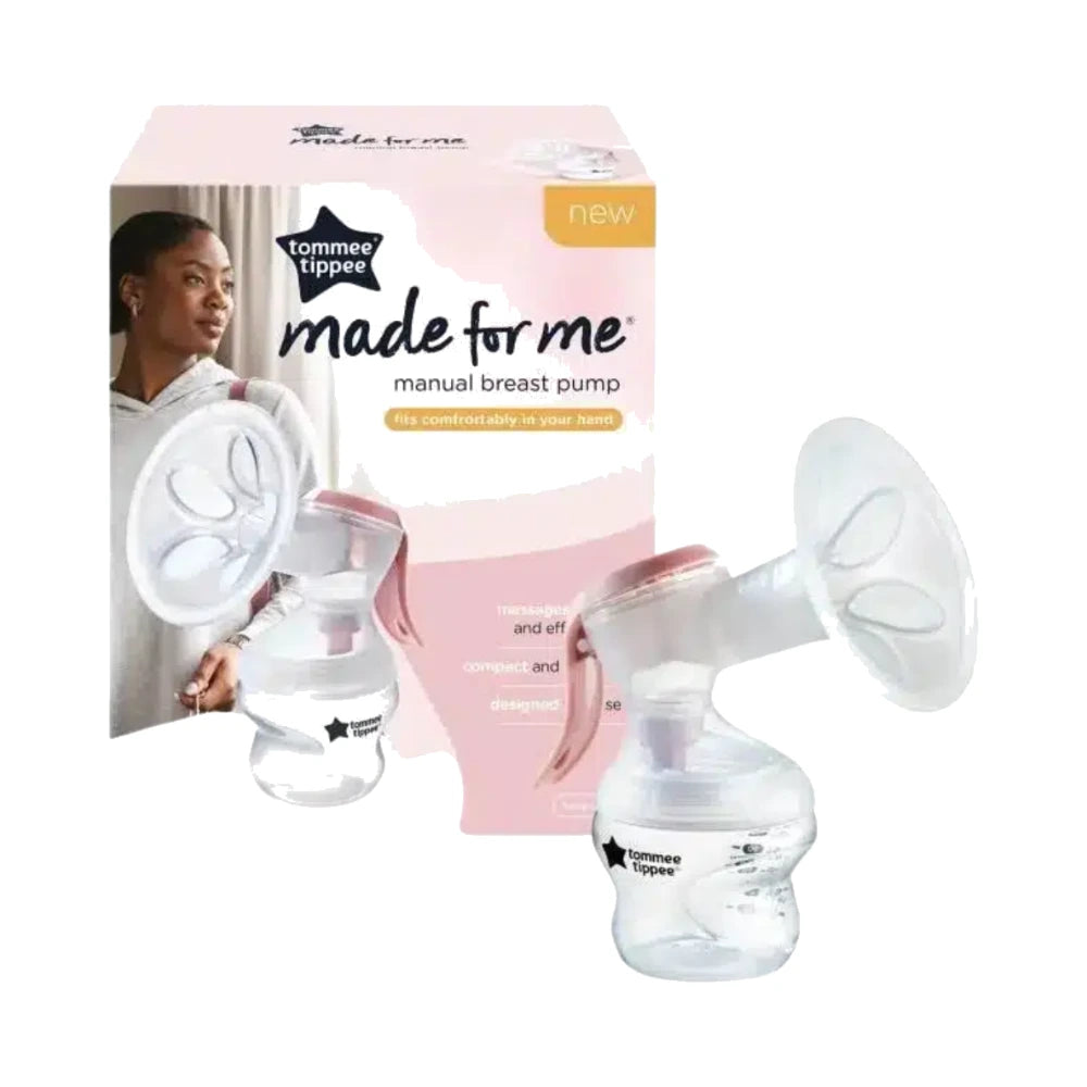 Tommee Tippee tire-lait manuel Made for Me – produit et boîte