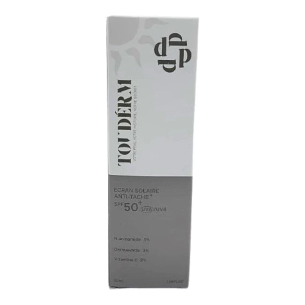 Touderm Écran Solaire Anti-Taches SPF50+ dépigmentant 50 ml