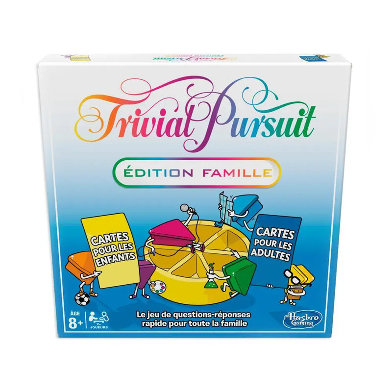 Familia Hasbro Trivial Pursuit 8A+