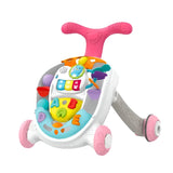 Andador musical con bola rodante Melody para niños para bebés de 6 meses o más - Rosa