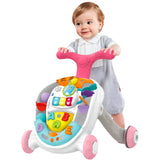 Andador musical con bola rodante Melody para niños para bebés de 6 meses o más - Rosa