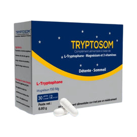 Tryptosom complément alimentaire détente et sommeil, boîte de 30 gélules