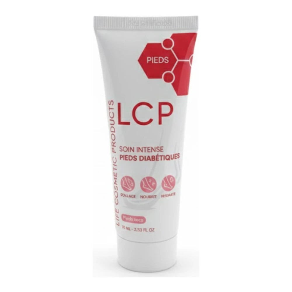 Tube LCP soin intense pieds diabétiques 75 ml