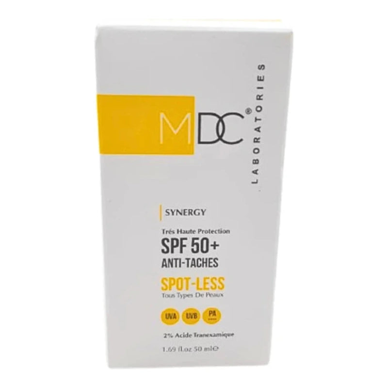 MDC Synergy Anti-Dark Spot-Less SPF 50+ واقي شمس ضد البقع 50 مل