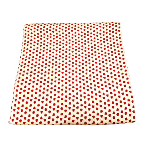 Bambidou Maxi Lange 100cm x 100cm - Tulipes Rouge