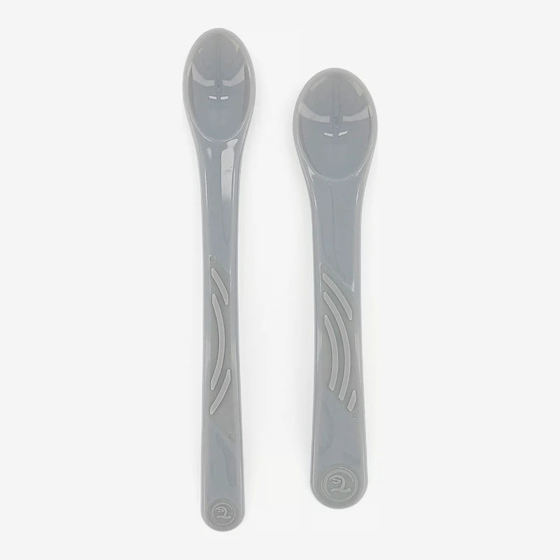 Lote de 2 Cucharas de Aprendizaje Twistshake - Gris ( doble )
