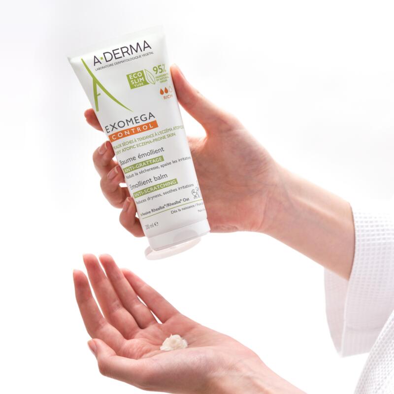 A-Derma Exomega Control Baume Émollient – texture du baume