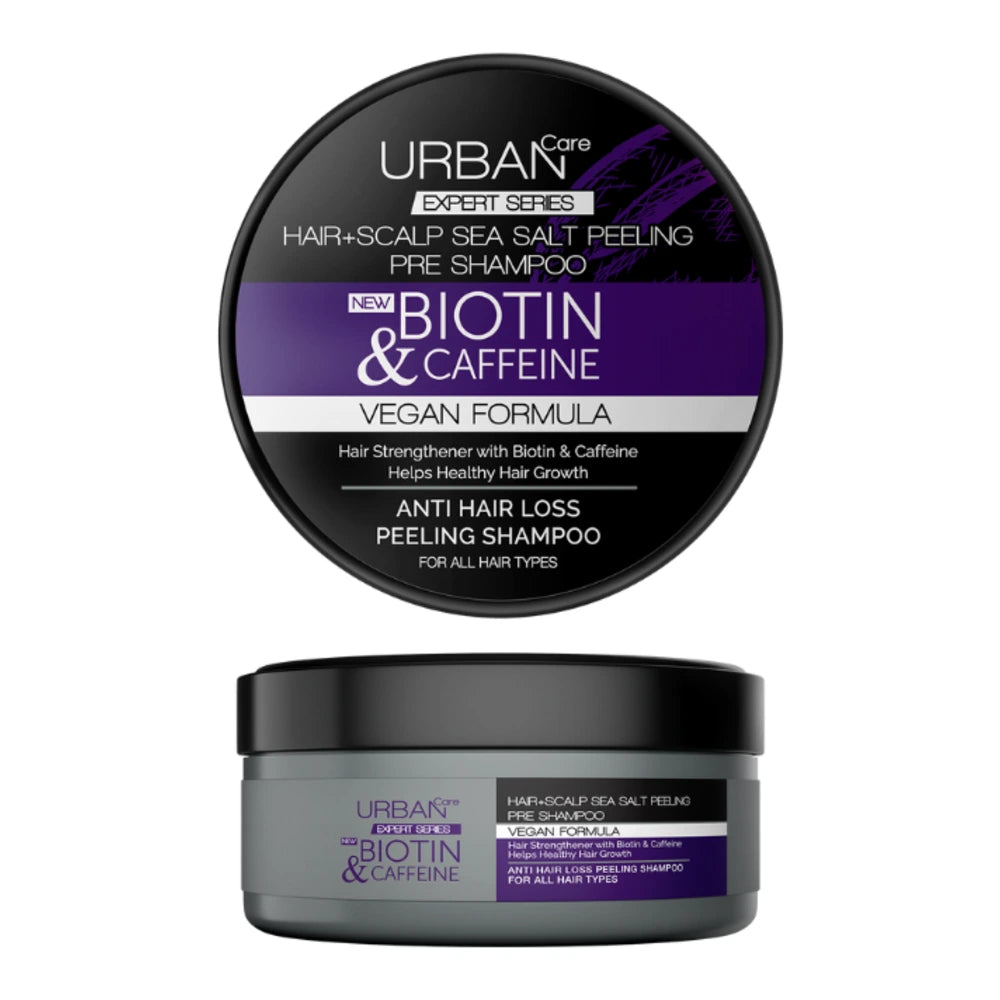 Urban Care Biotin & Coffeine N°2 Sea Salt Peeling Apres-Shampoo 200g