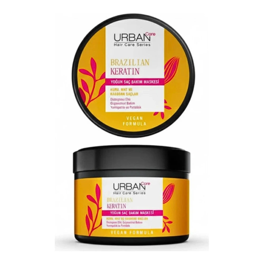 Urban Care Brazilian Keratin masque capillaire intensif à la kératine – pot 230 ml