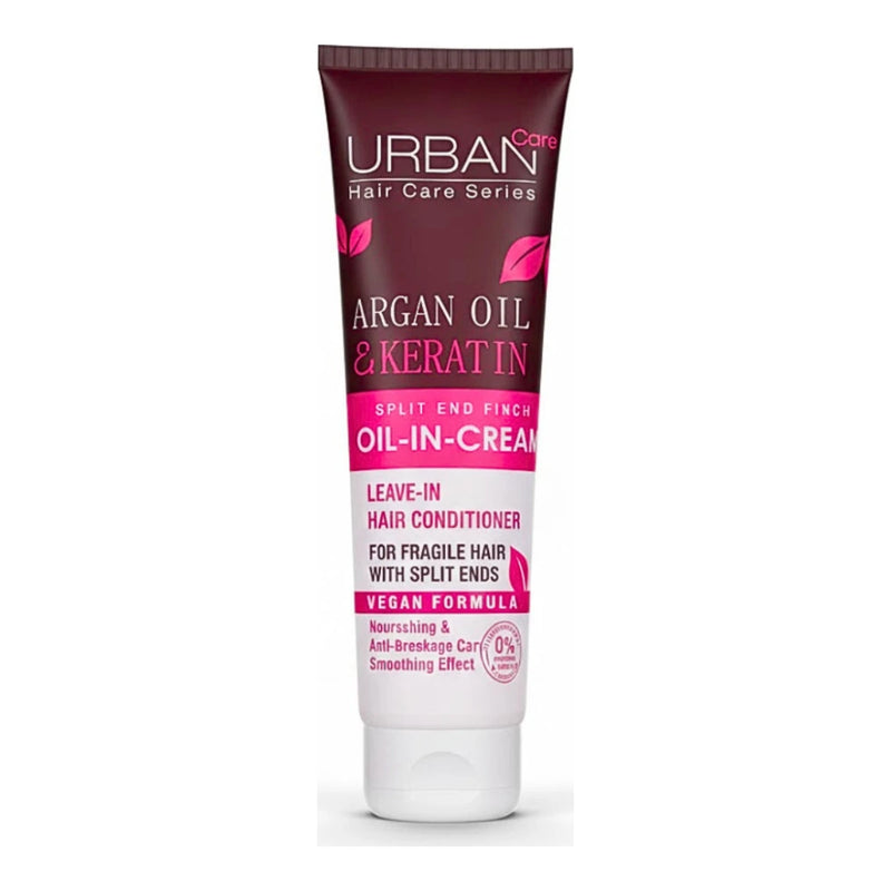 Urban Care Huile Cream Nourrissante Argan & Kératine – 150ml
