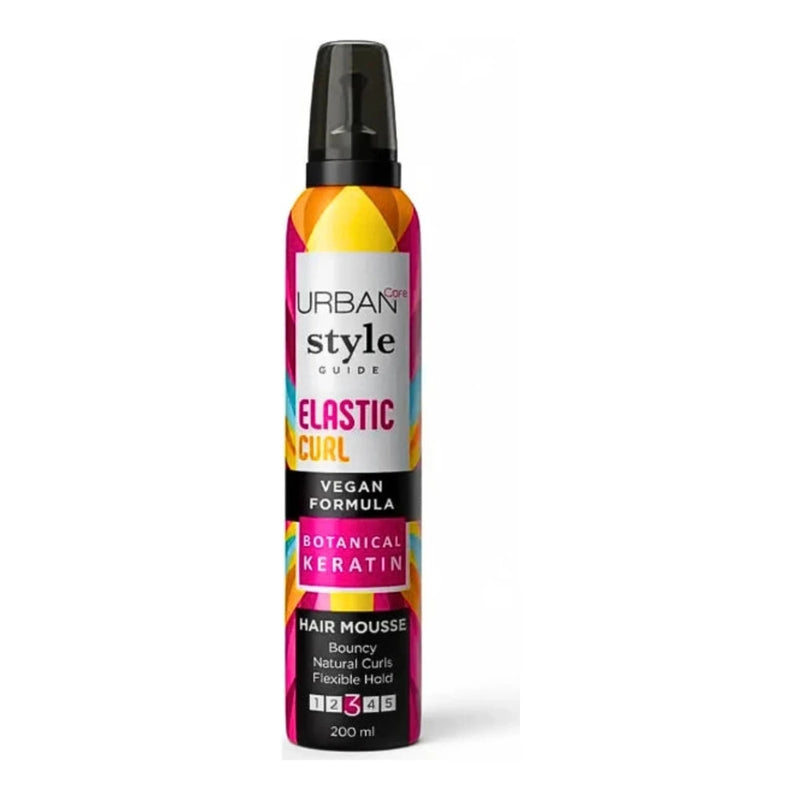 Urban Care Style Guide Elastic Curl Hair Mousse 200 ml