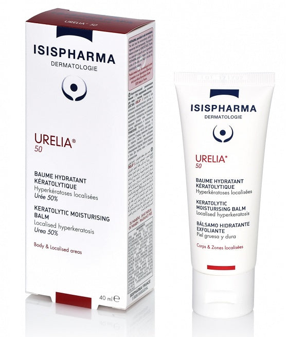 Isispharma Urelia 50 baume kératolytique 50 % urée 40 ml – tube