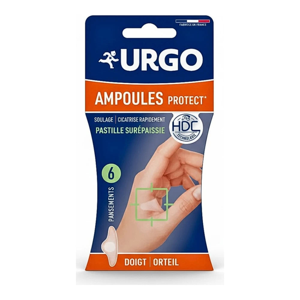 Urgo Ampoules Doigt et Orteil Petit Format x6