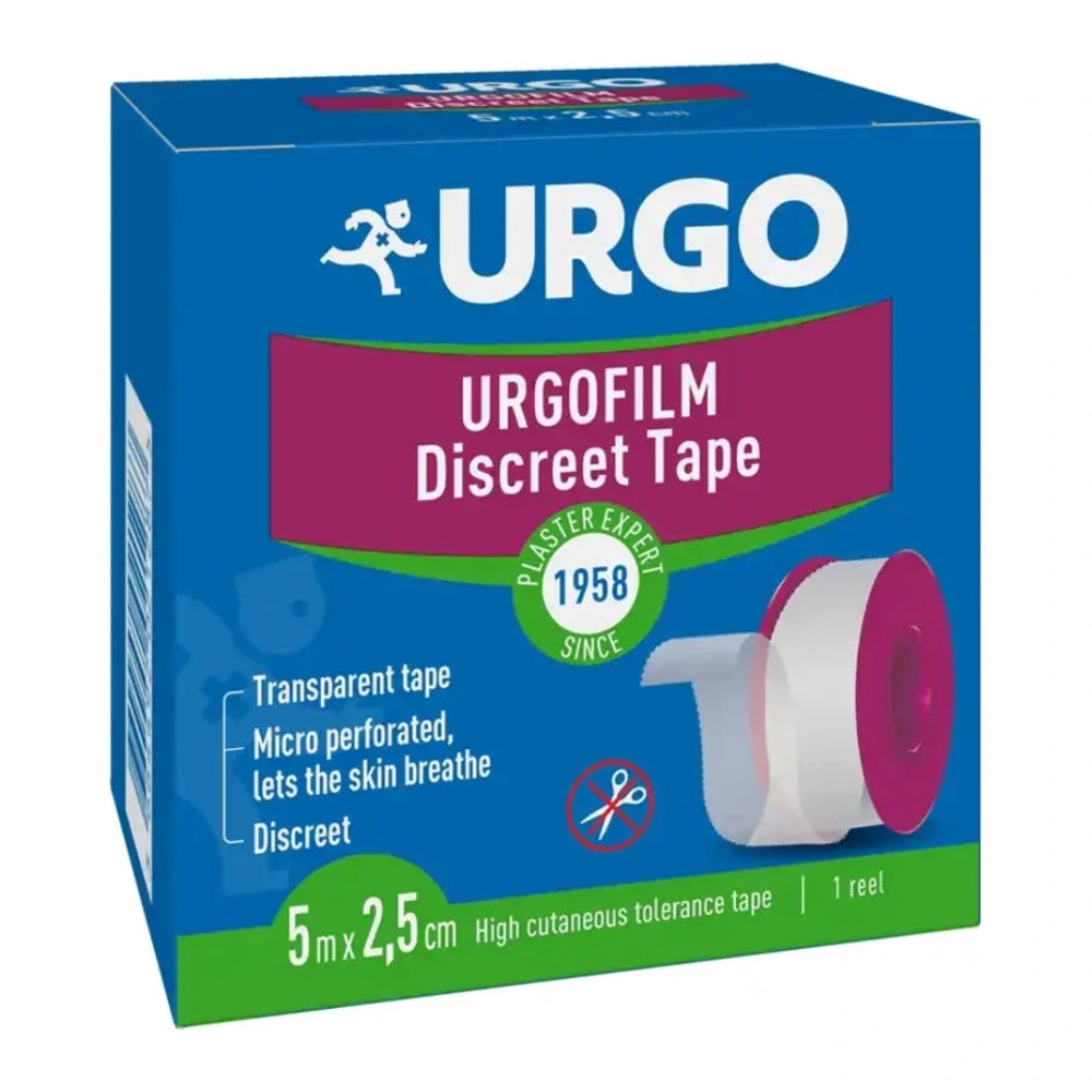 Urgo Film Discret Sparadrap 5 m x 2,5 cm
