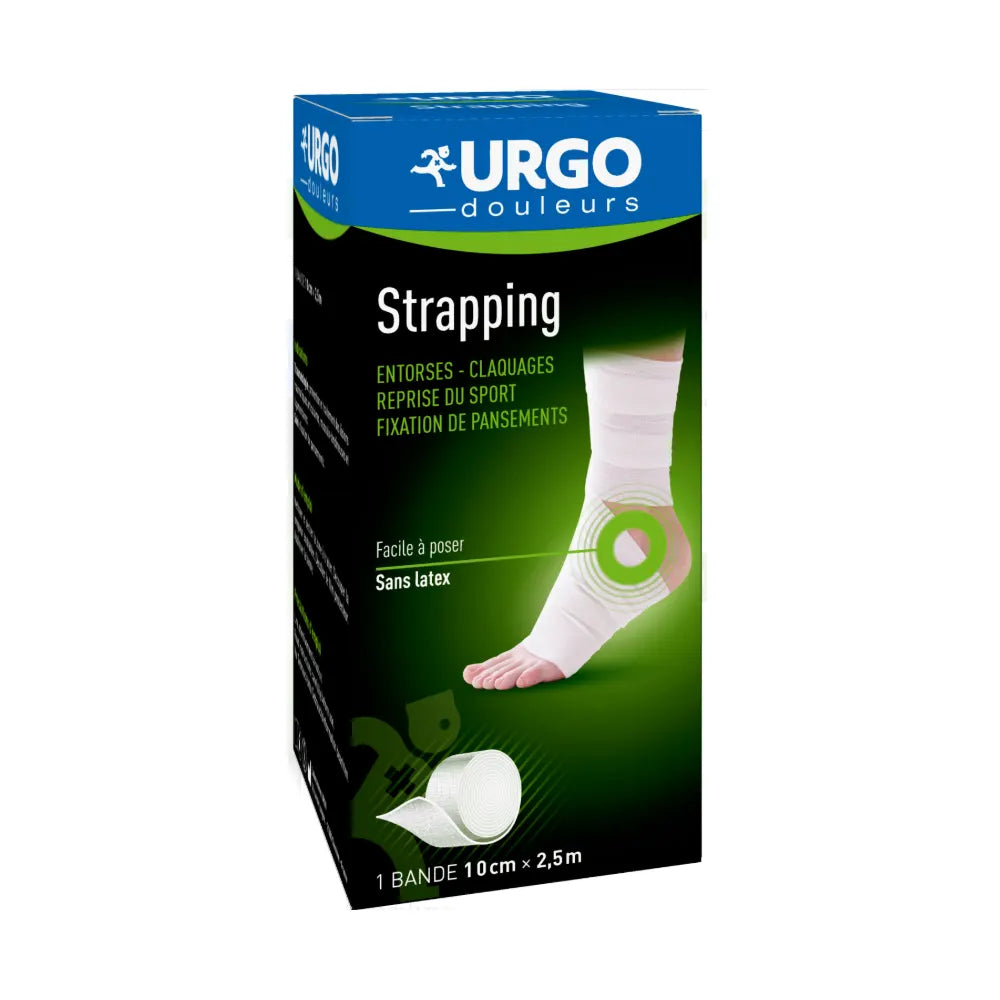 Urgo Strapping Venda elástica tejida 10 cm x 2,5 m
